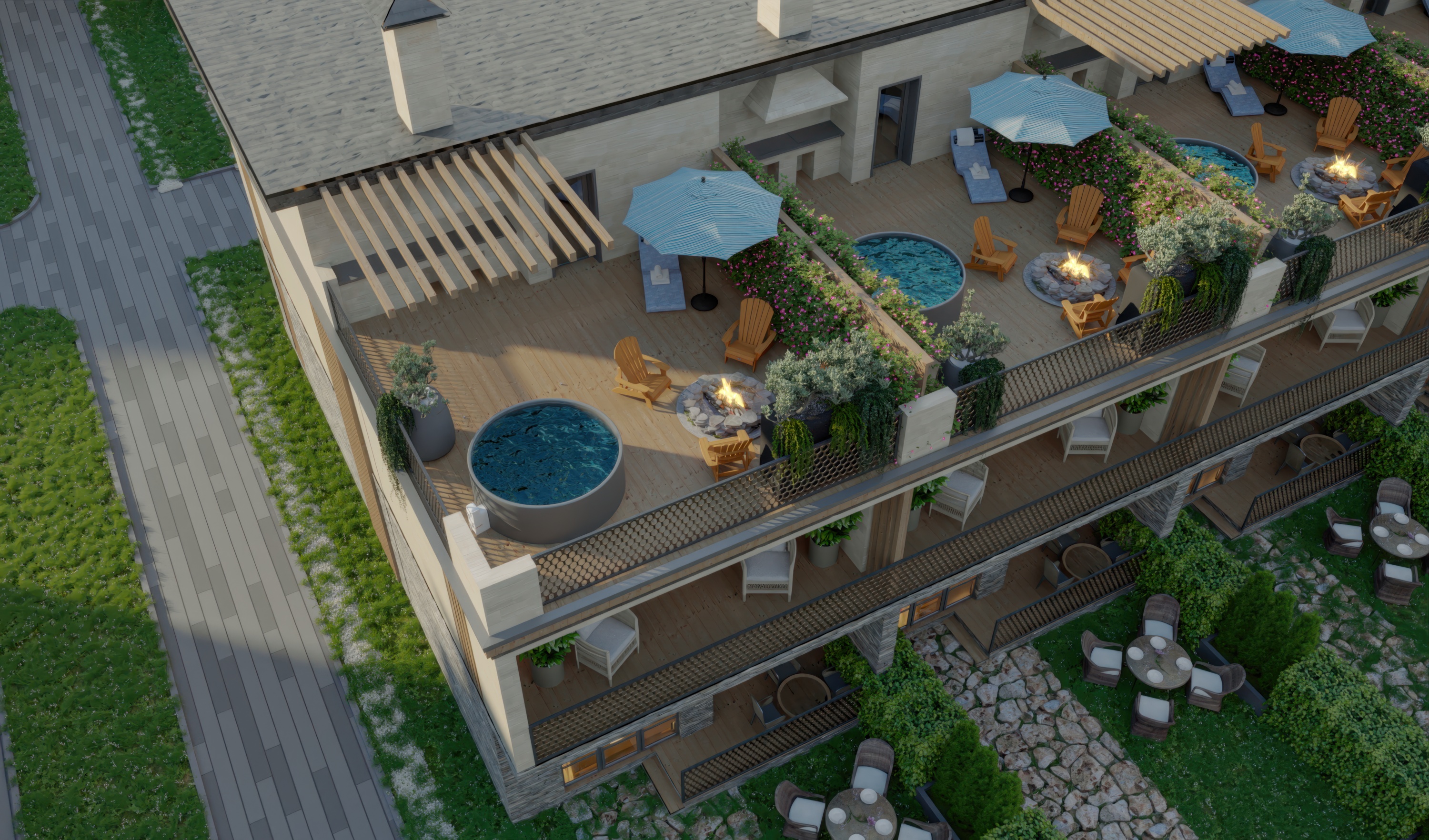 Инфраструктура и пейзаж